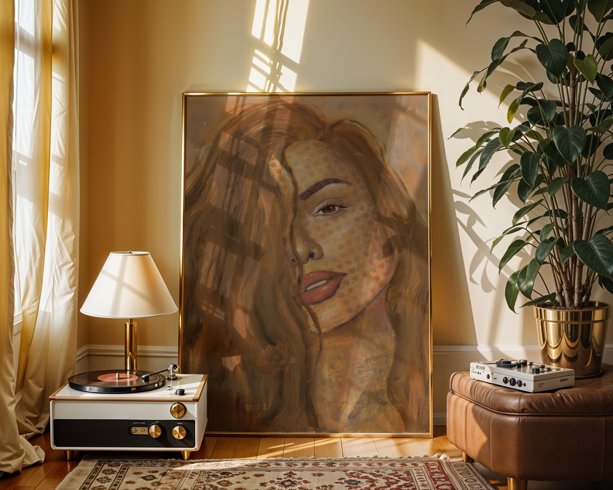 One of a Kind Original Portrait Paintings
