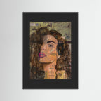 For the Witches - Abstract Realism Portrait - Portrait Painting Collage Art