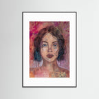 For the Billionaires - Collage Portrait Painting - Paper Print